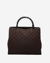 Bamboo Tote Gucci Canvas