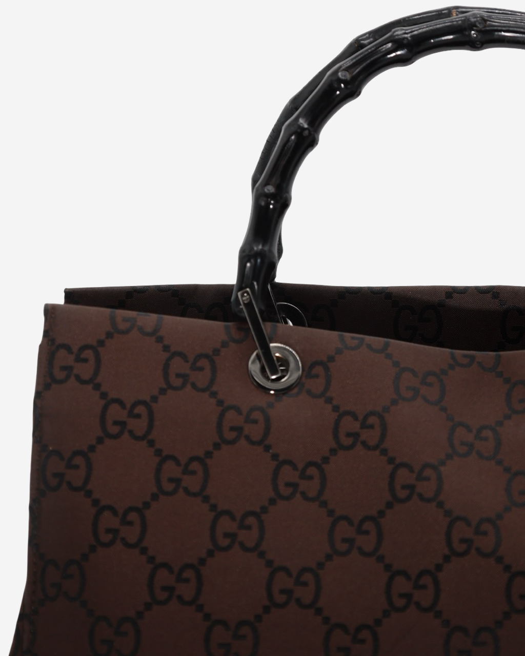 Bamboo Tote Gucci Canvas
