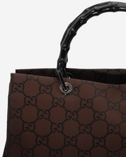 Bamboo Tote Gucci Canvas