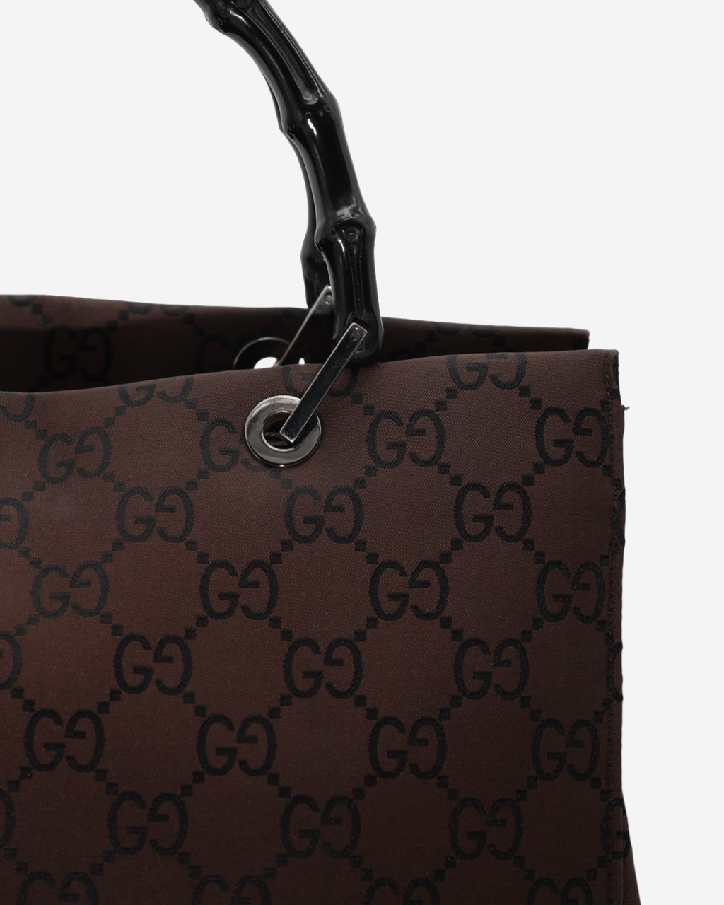 Bamboo Tote Gucci Canvas