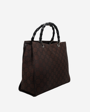 Bamboo Tote Gucci Canvas