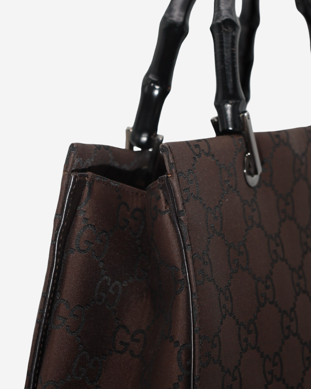 Bamboo Tote Gucci Canvas