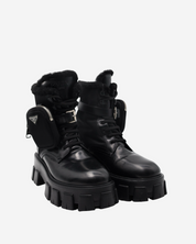 Prada Monolith Boots, 37.5
