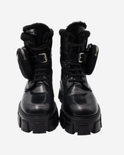 Prada Monolith Boots, 37.5