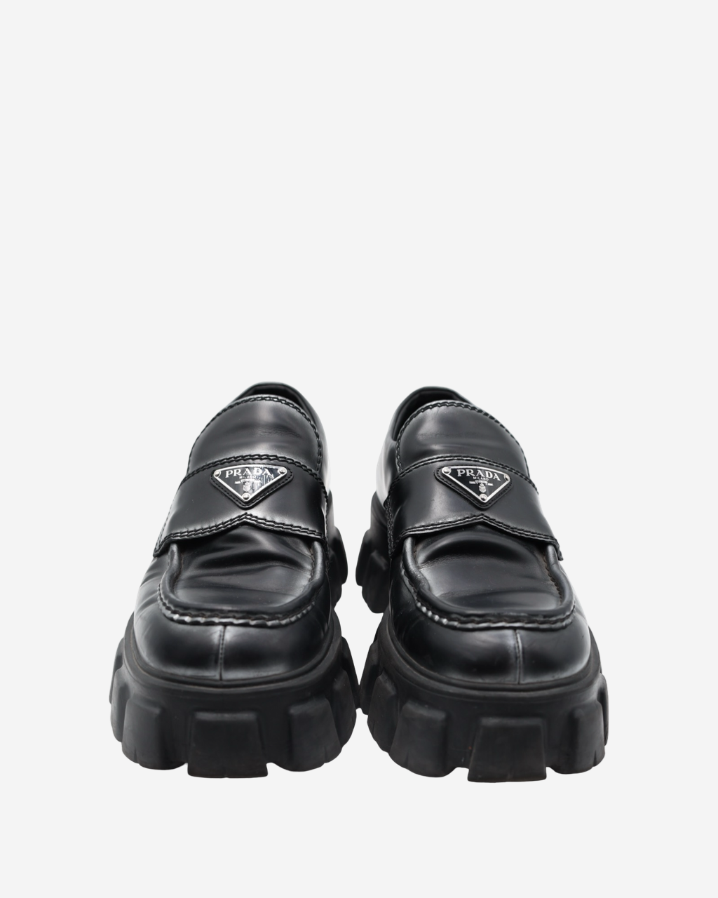 Prada Loafers Monolith 42.5 Shoes