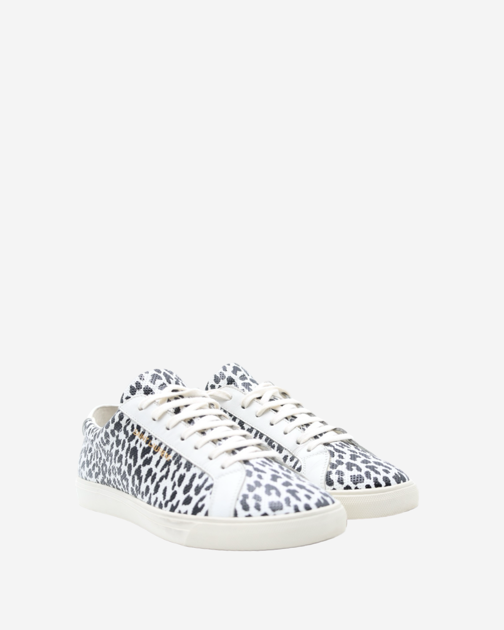 Saint Laurent Animal Print Sneakers