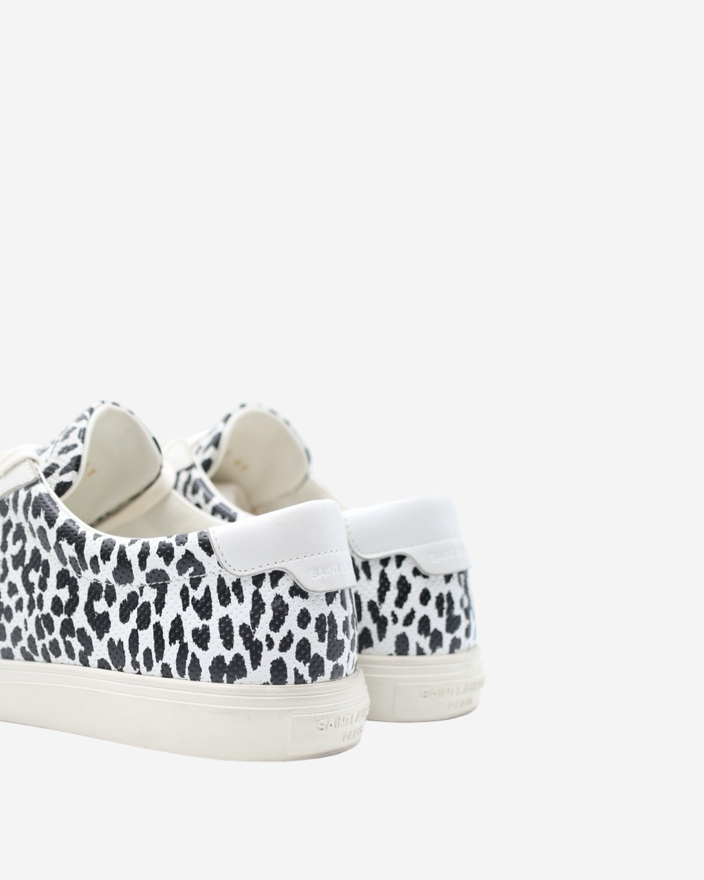 Saint Laurent Animal Print Sneakers