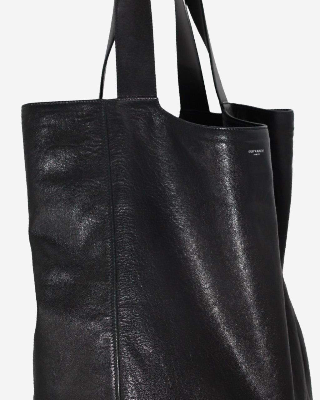 Saint Laurent Leather Tote Bag