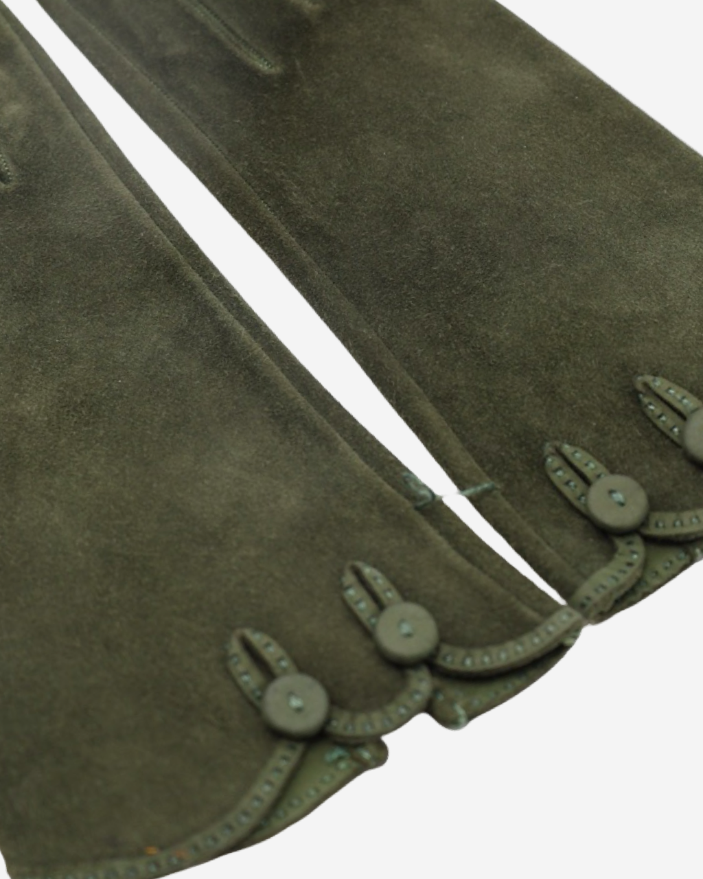 Hermès Suede Gloves