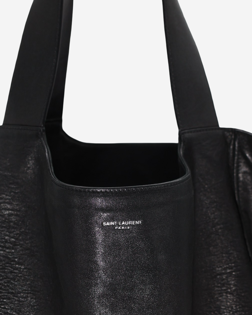 Saint Laurent Leather Tote Bag