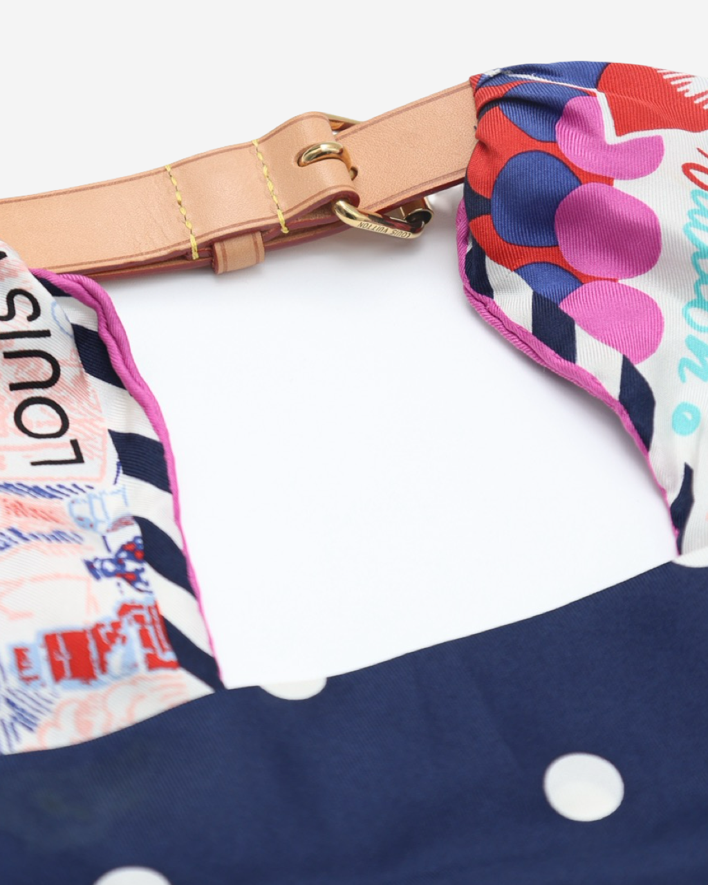 Louis Vuitton Stephen Sprouse Scarf with Strap โ Irene Buffa