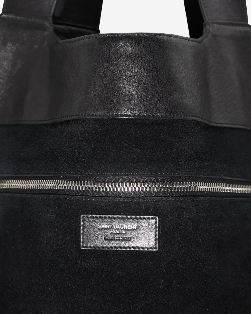Saint Laurent Leather Tote Bag