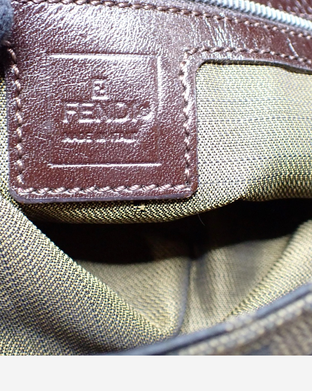 Bolso Fendi Mamma Baguette Zucca