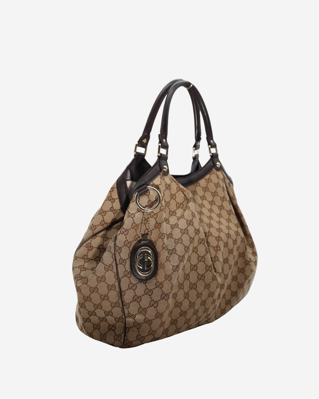 Gucci Hobo Monogram Bag