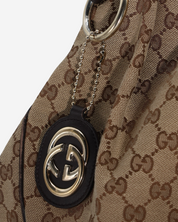 Gucci Hobo Monogram Bag