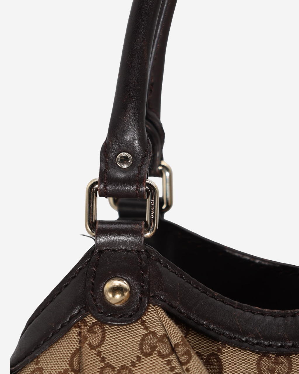 Gucci Hobo Monogram Bag