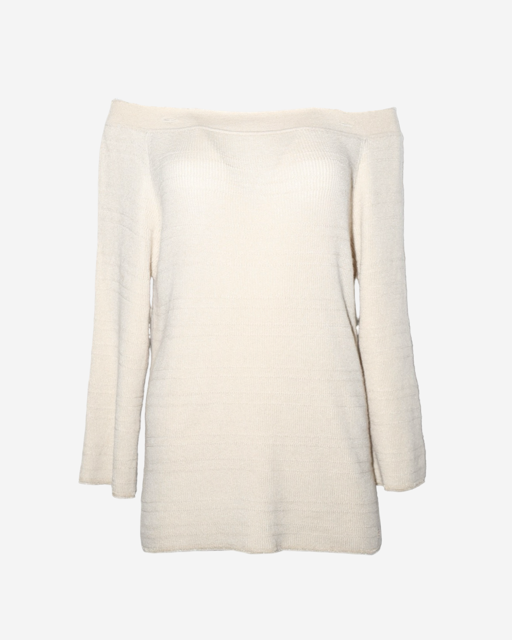 Suéter Chanel Off Shoulder M