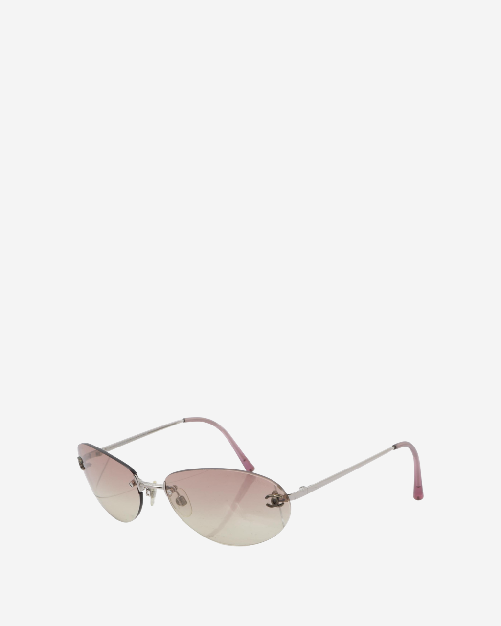 Chanel Coco Mark Oval Sunglasses