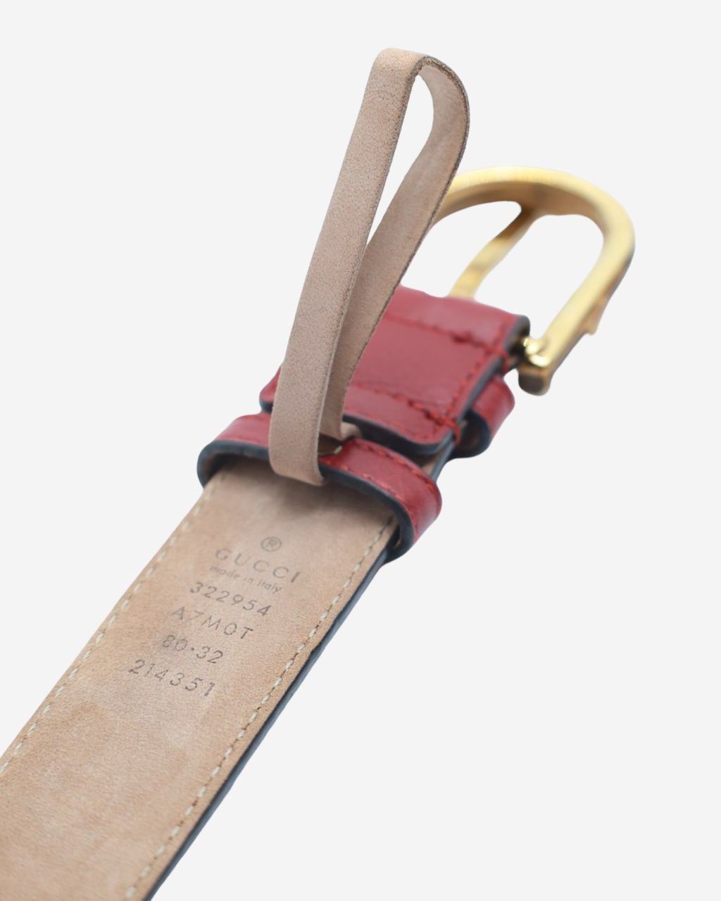 Cinturón Gucci Bambu