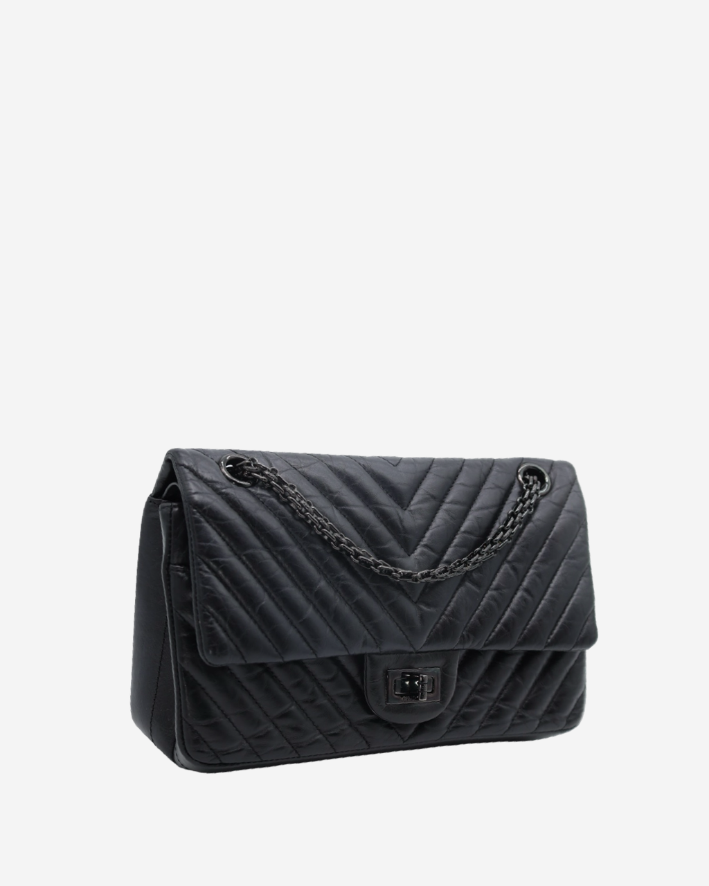 Bolso Chanel So Black Re-issue 2.55 2017