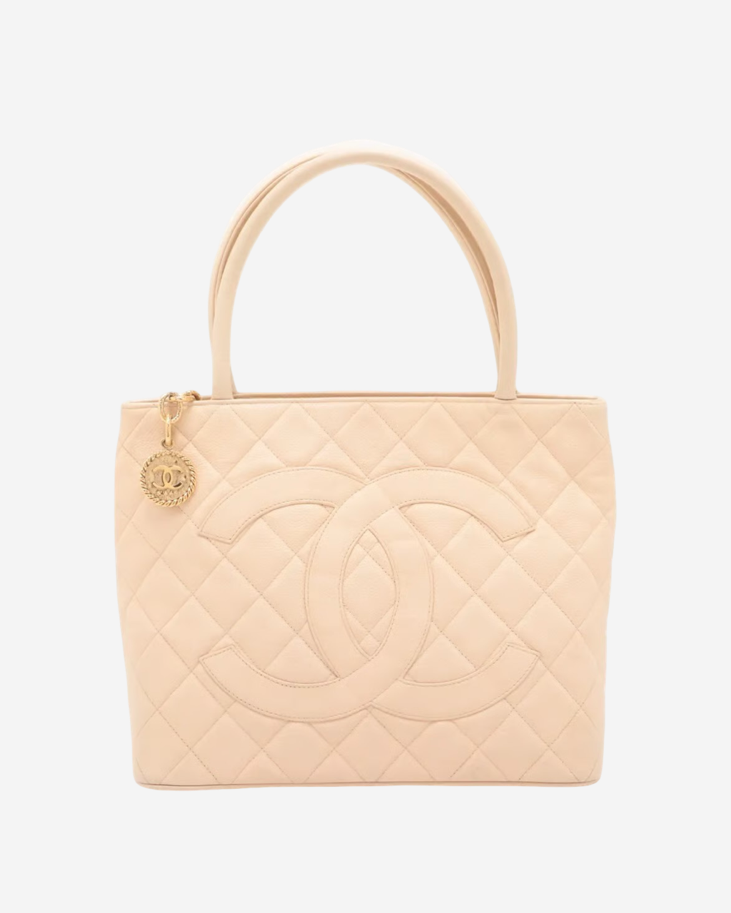 Chanel Medallion Tote Caviar Bag 2003-2004