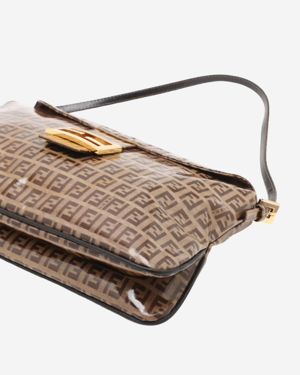 Bolso Fendi Zucchino Vinyl Baguette