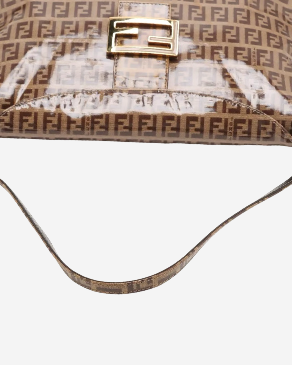 Bolso Fendi Zucchino Vinyl Baguette