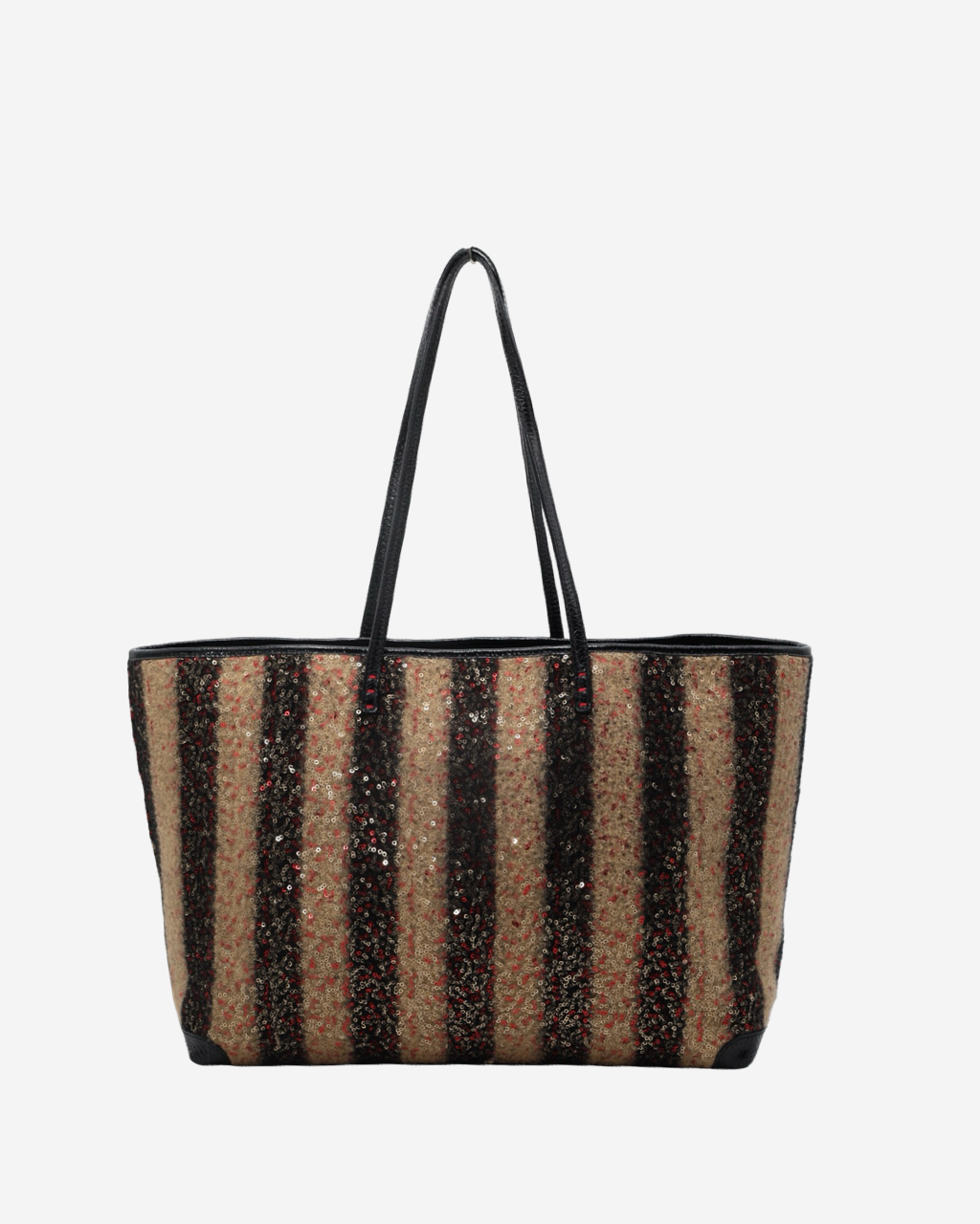 Fendi Roll Striped Tote Bag