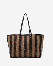 Fendi Roll Striped Tote Bag