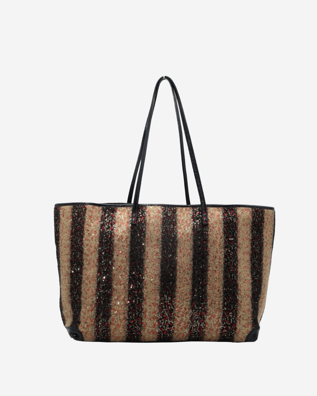 Fendi Roll Striped Tote Bag