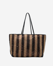 Fendi Roll Striped Tote Bag