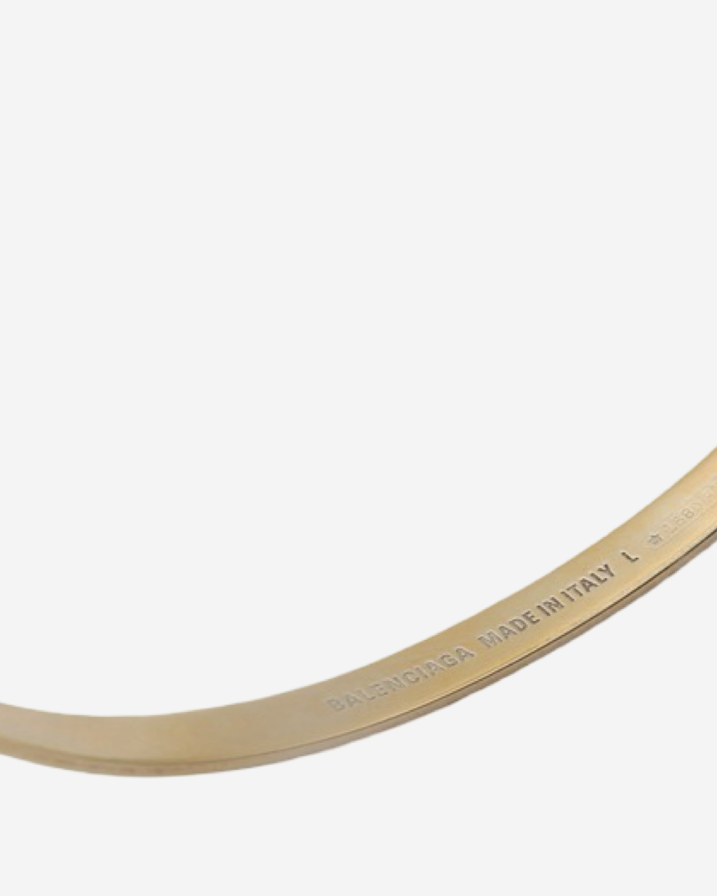 Brazalete Balenciaga Logo Hoop