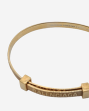 Brazalete Balenciaga Logo Hoop