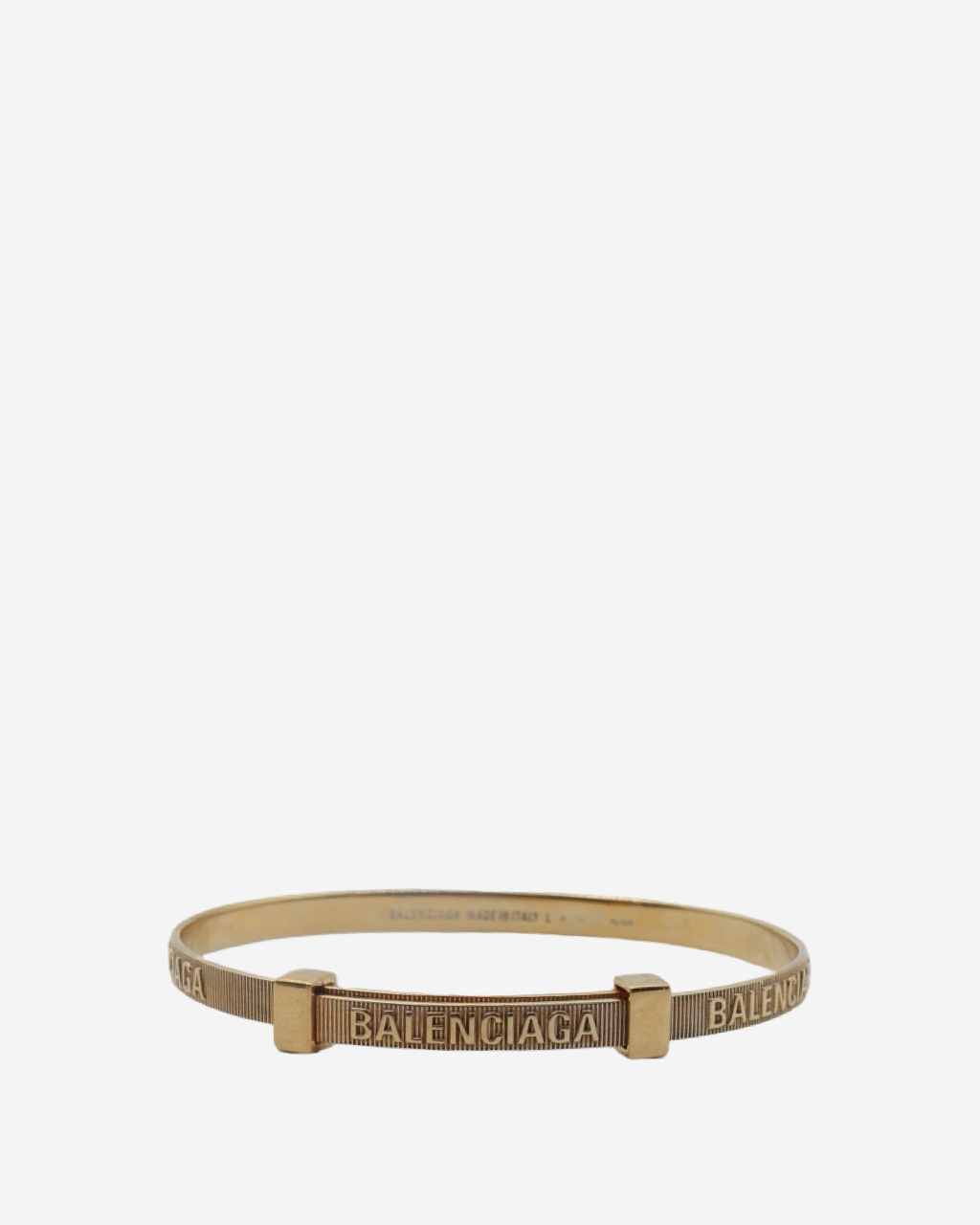 Brazalete Balenciaga Logo Hoop