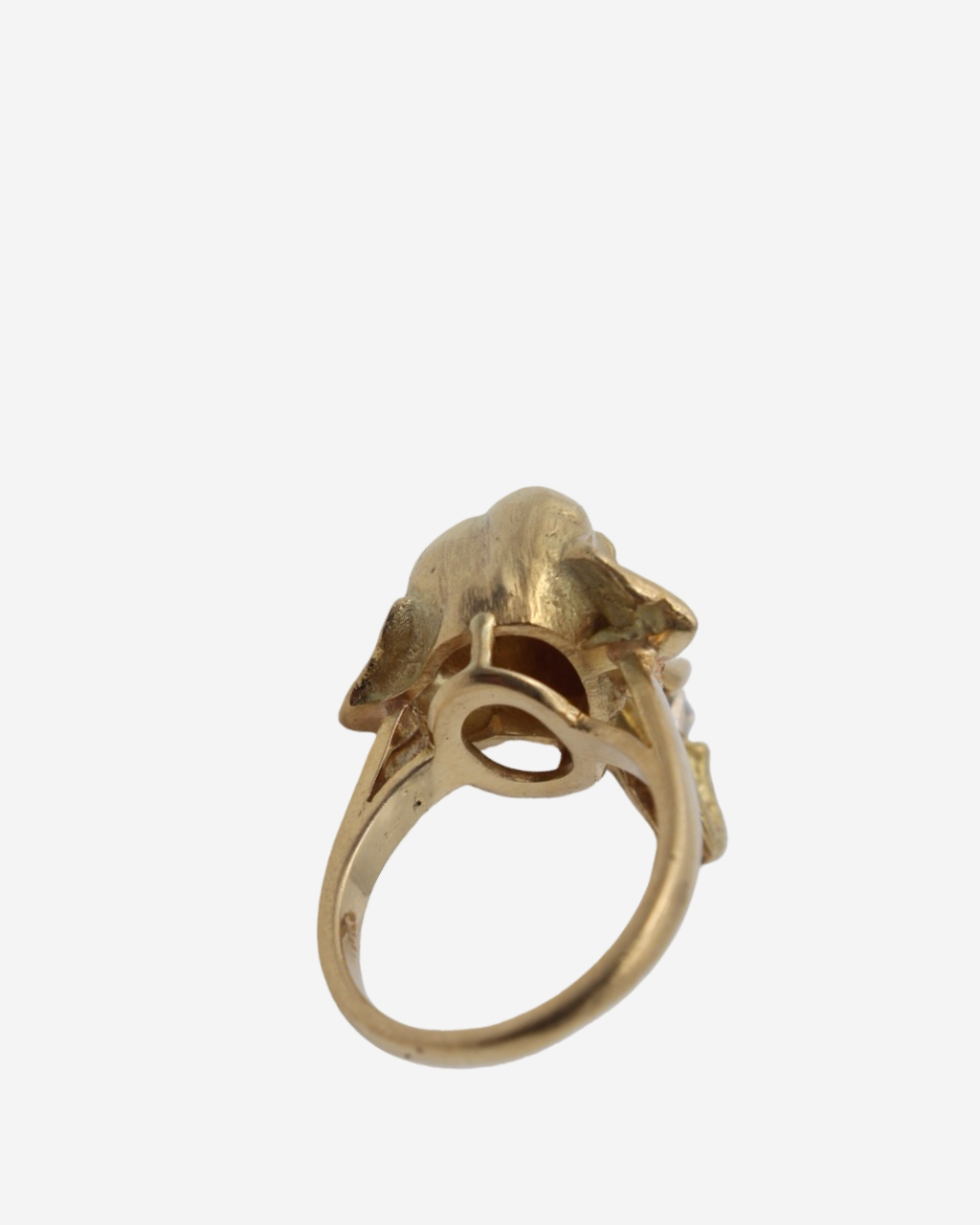 Anillo Carrera Elefante 18k