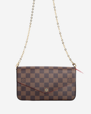 Louis Vuitton Félicie Damier Ebene Bag