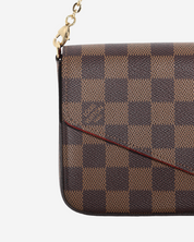 Louis Vuitton Félicie Damier Ebene Bag
