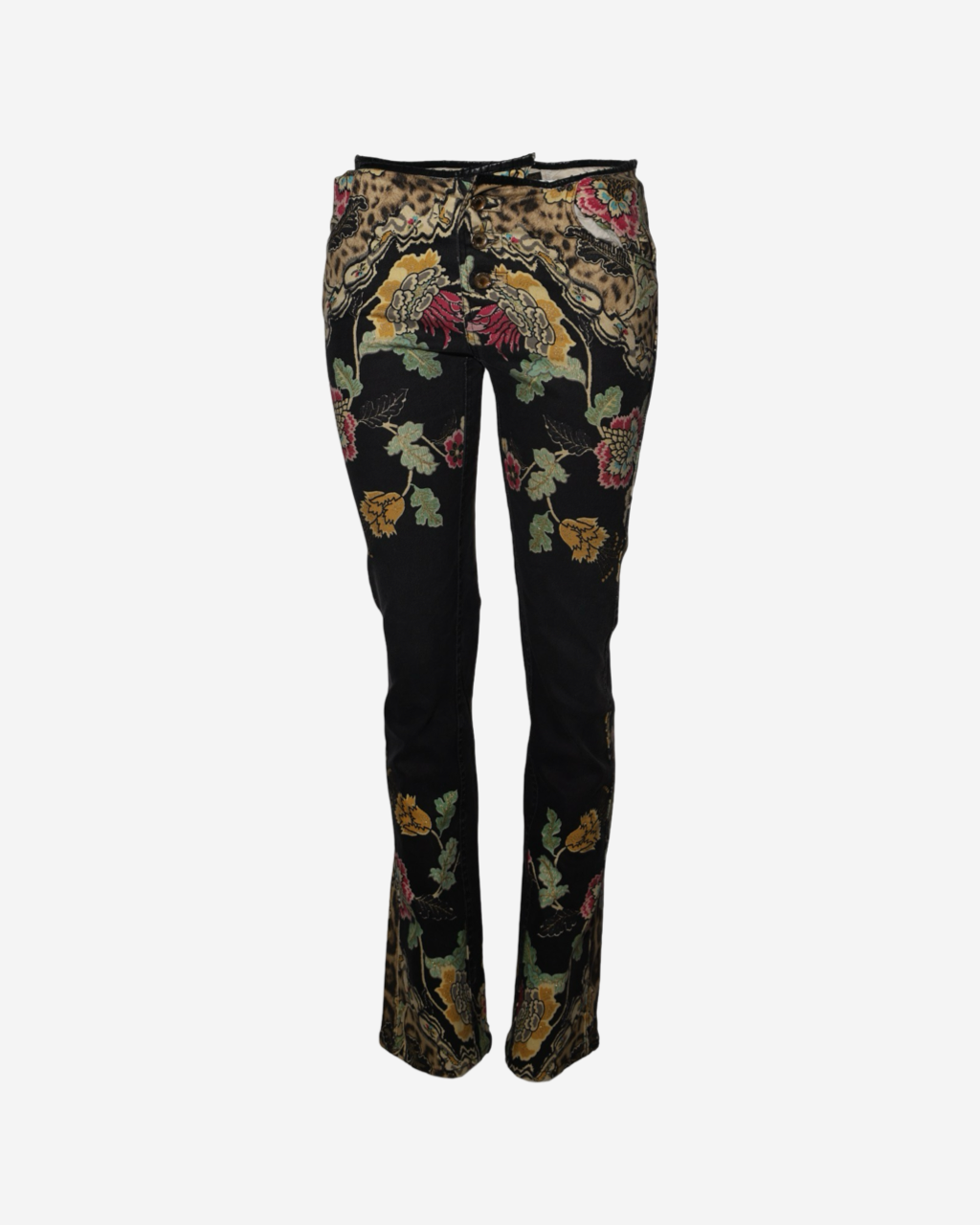 Pantalón Roberto Cavalli Chinoiserie S/S 2003 36 IT