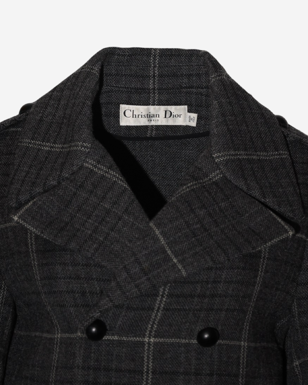 Abrigo Dior Plaid 40 IT