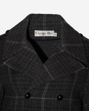Abrigo Dior Plaid 40 IT
