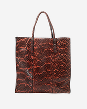 Bolso Balenciaga Python Papier Ledger Tote