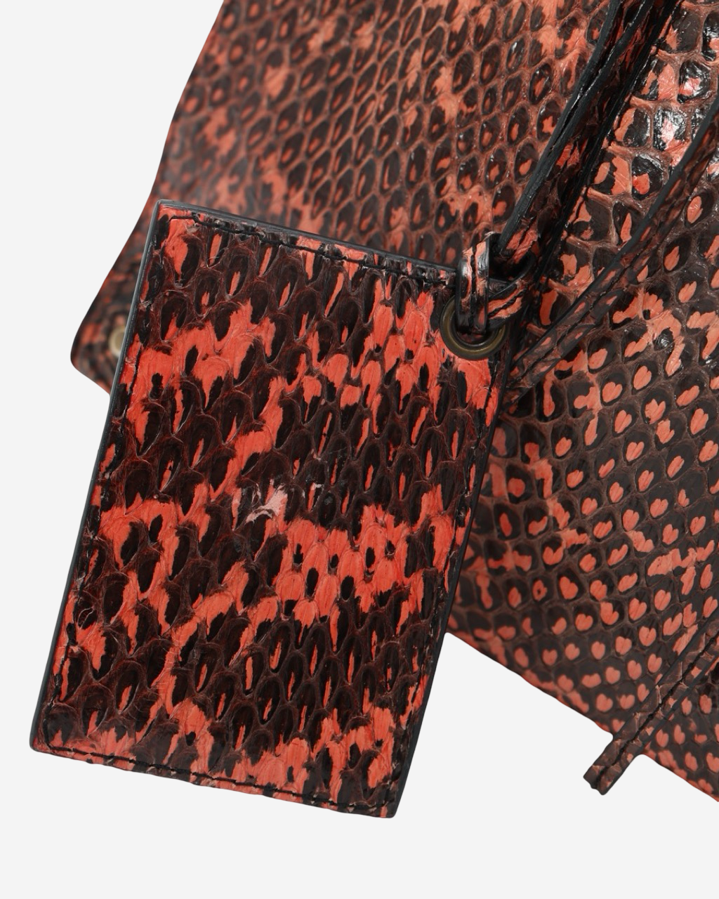 Bolso Balenciaga Python Papier Ledger Tote