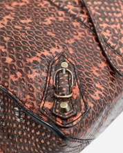 Bolso Balenciaga Python Papier Ledger Tote