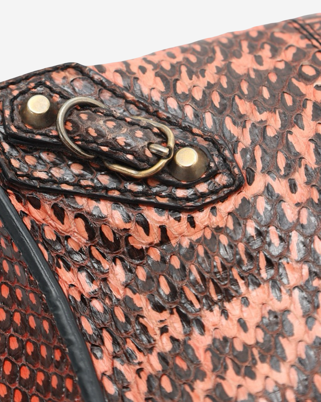 Bolso Balenciaga Python Papier Ledger Tote