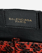 Bolso Balenciaga Python Papier Ledger Tote