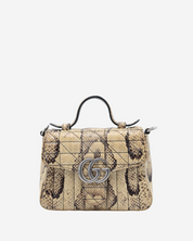 Bolso Gucci Snakeskin Matelasse Aria Mini GG 2022