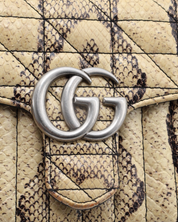 Bolso Gucci Snakeskin Matelasse Aria Mini GG 2022