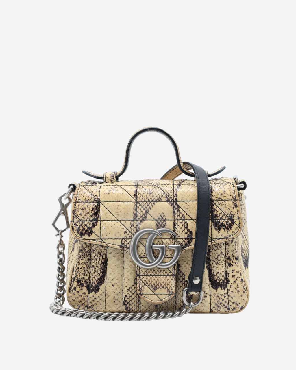 Bolso Gucci Snakeskin Matelasse Aria Mini GG 2022