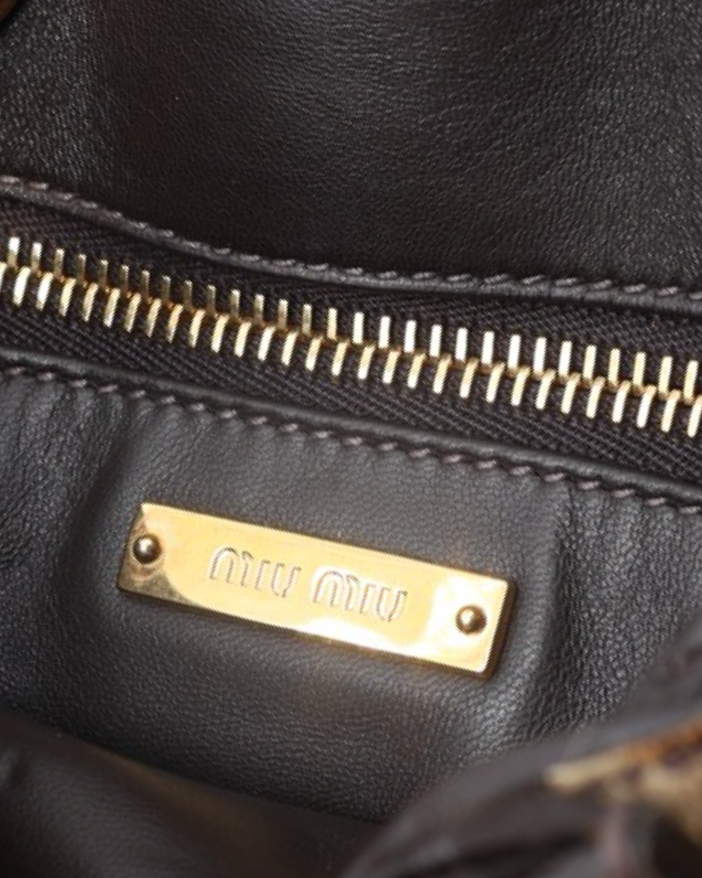 Bolso Miu Miu Leopardo
