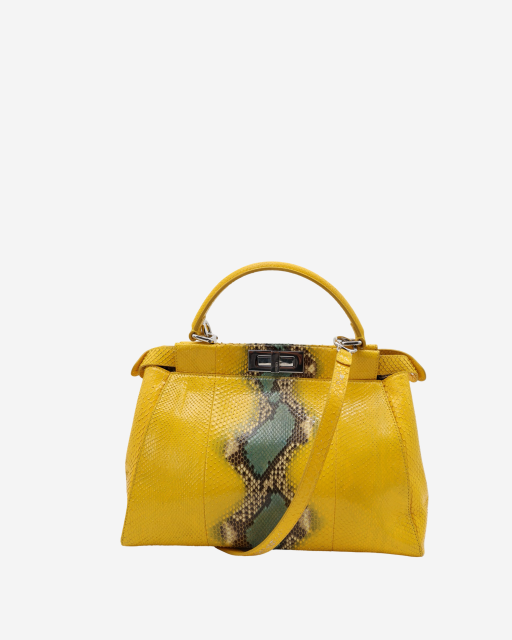 Bolso Fendi Peekaboo Pitón